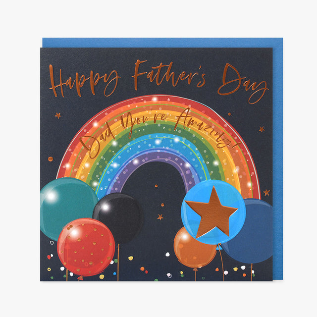 Fathers Day Card - Rainbow