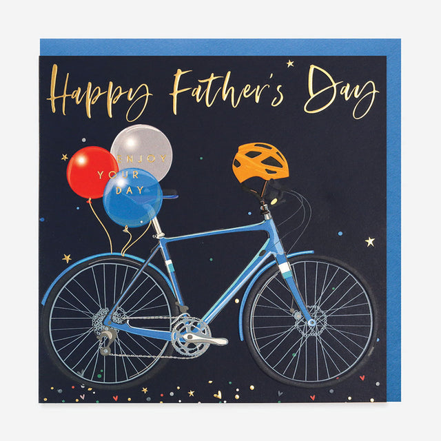 Fathers Day Card - Bike