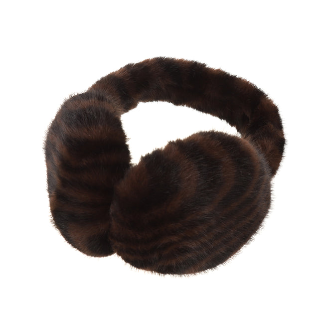 Faux Fur Ear Muff - Leopard