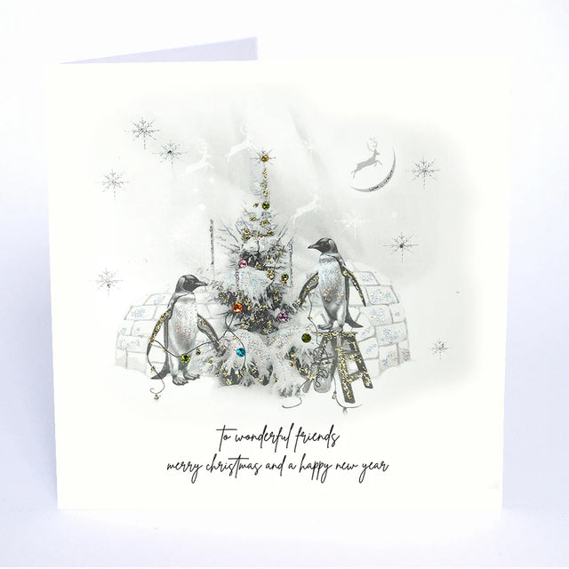 Wonderful Friends Christmas Card