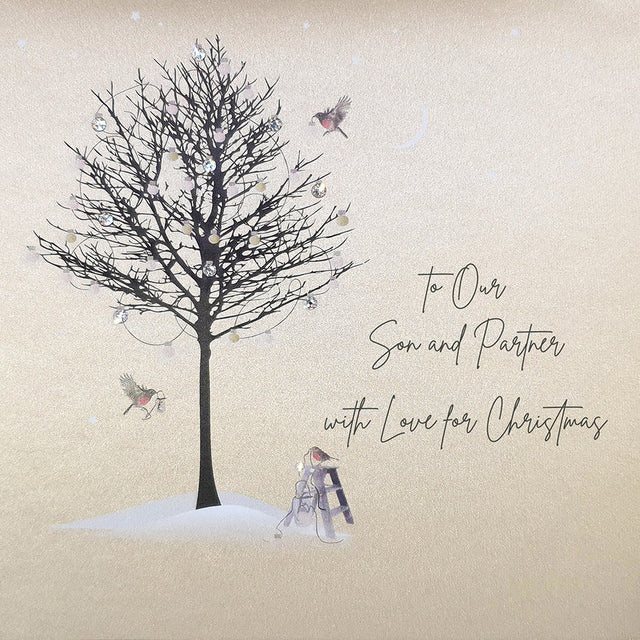 Son & Partner Christmas Card