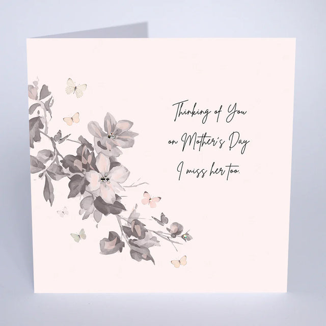 Thinking of You on Mothers Day Card