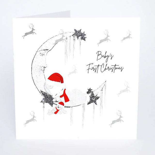 Baby's First Christmas Card
