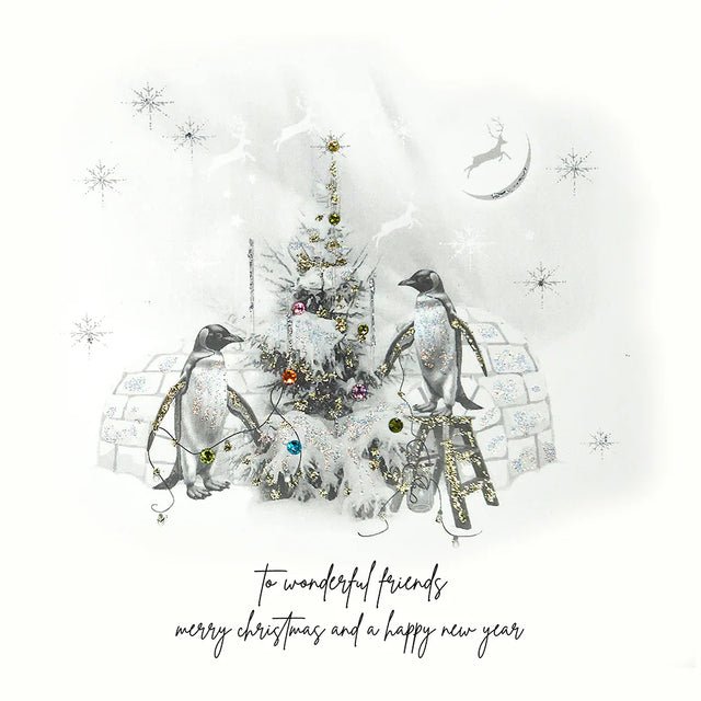 Wonderful Friends Christmas Card