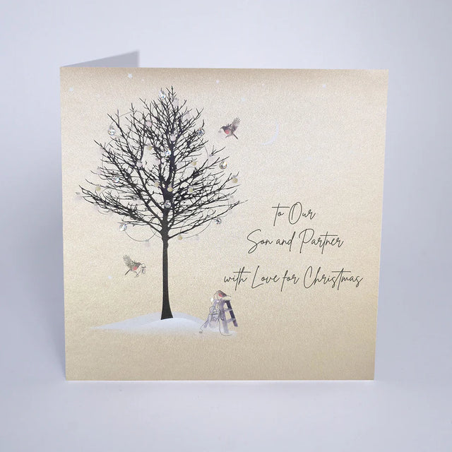 Son & Partner Christmas Card