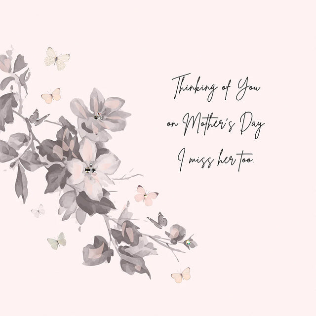 Thinking of You on Mothers Day Card