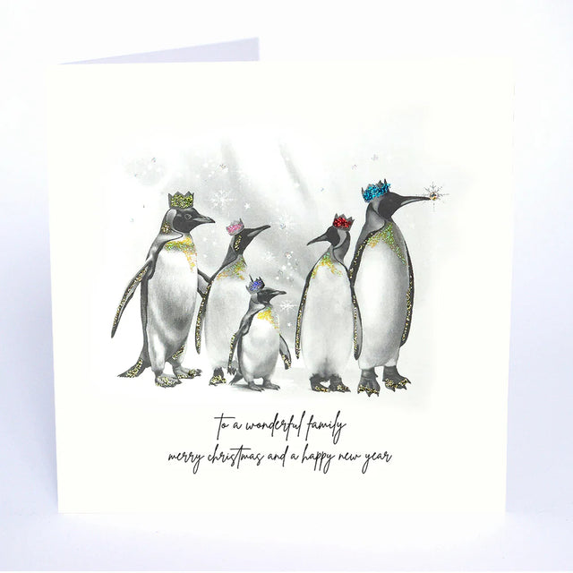 Wonderful Family Christmas Card