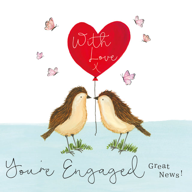 With Love, You're Engaged Card