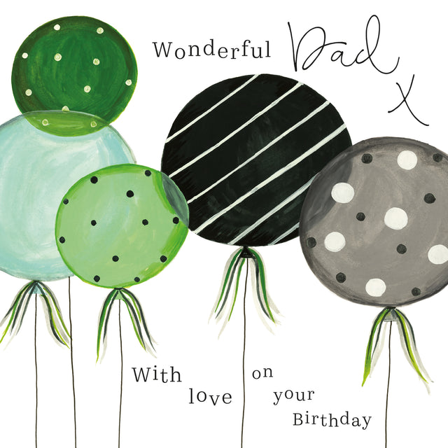 Wonderful Dad Birthday Card