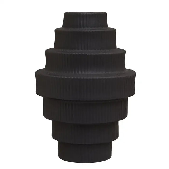 Fabia Black Vase - Large