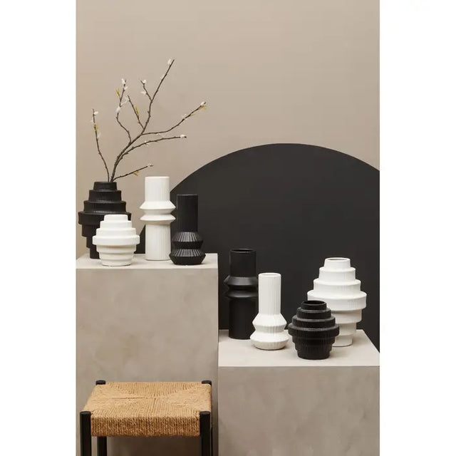 Fabia Black Vase - Small