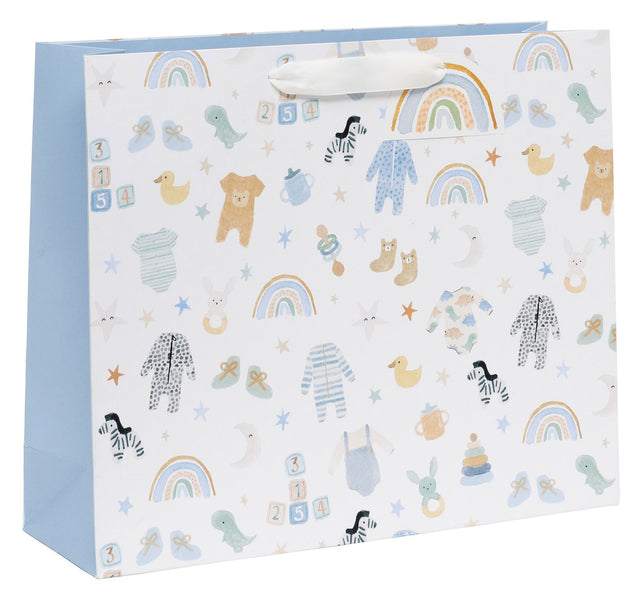 Baby Blue Gift Bag - Large