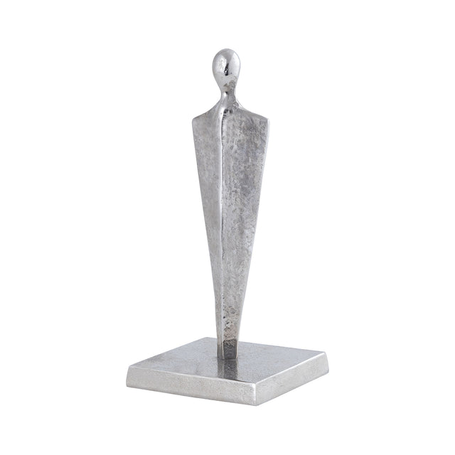 Nickel Metal Figurine Sculpture 29cm