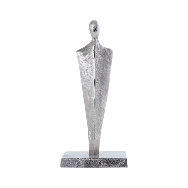 Nickel Metal Figurine Sculpture 29cm
