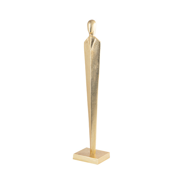 Gold Metal Figurine Sculpture 64cm