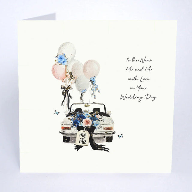 To The New Mr & Mr Wedding Card