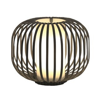 Grey Cage Lantern Lamp - 15cm