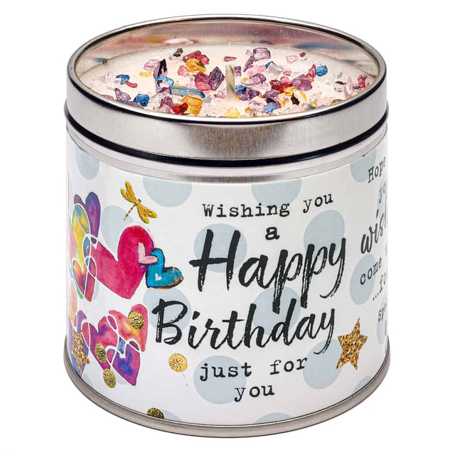 Just Because Happy Birthday Candle