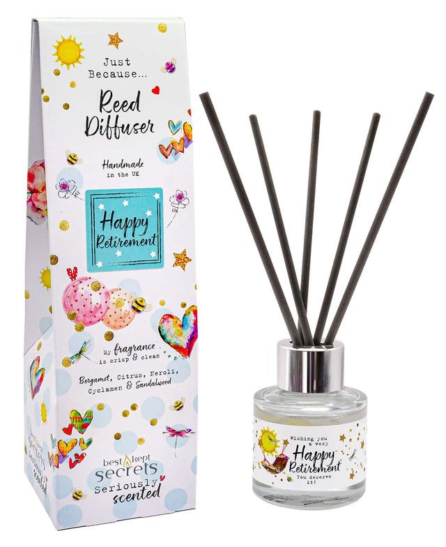 JB Occasion Sparkly Diffuser - Happy Retirement 50ml
