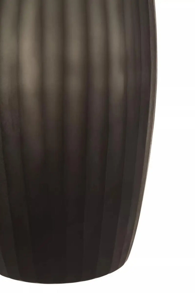 Hessa Small Grey Glass Vase