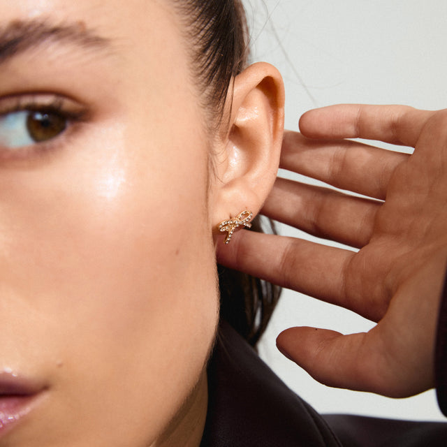 Pilgrim Catharina Earrings Gold Plated