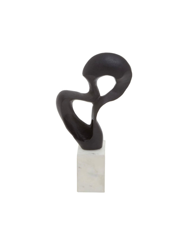 Mirano Black Knot Sculpture