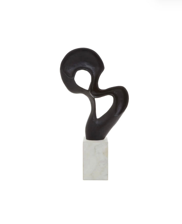 Mirano Black Knot Sculpture