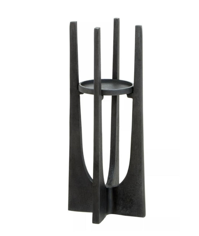 Dante Black Candle Holder - Small