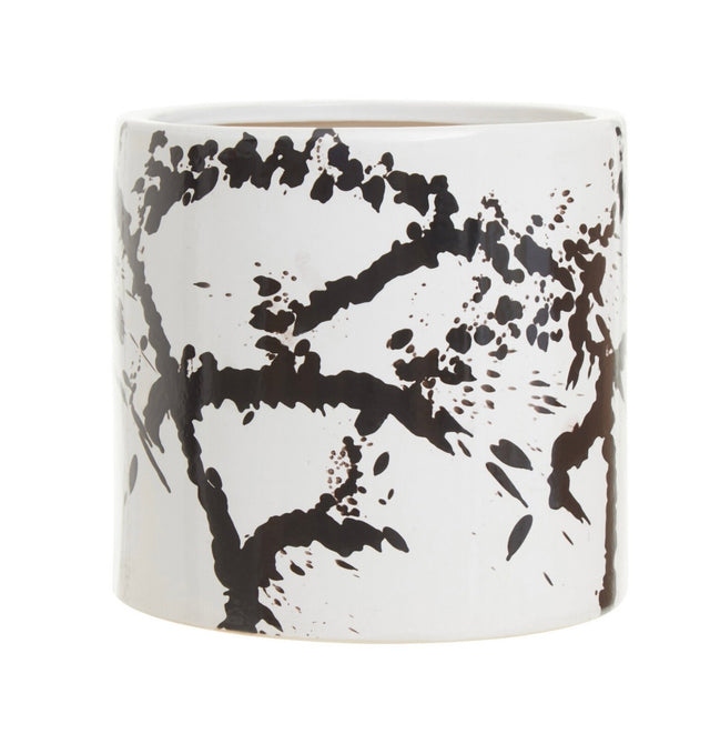 Sorrell Black/White Planter - Large