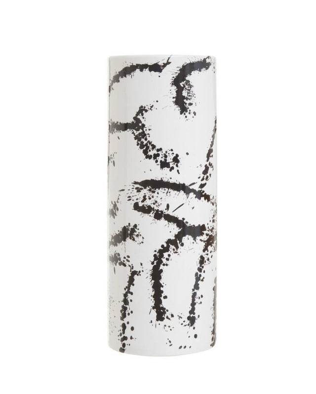 Sorrell Black/White Vase Large