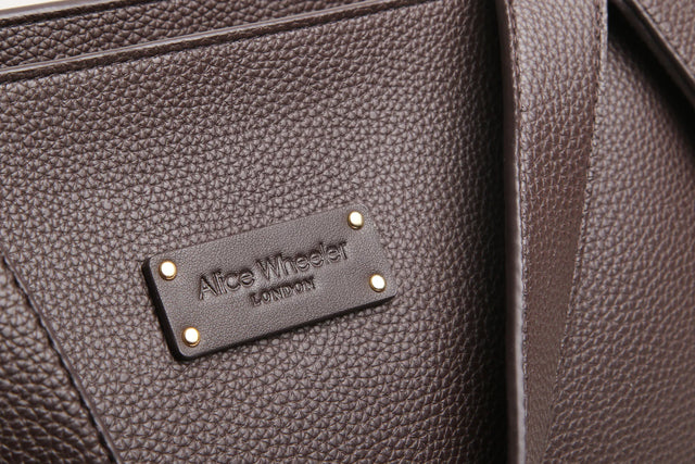 Alice Wheeler Kensington Tote Bag - Chocolate