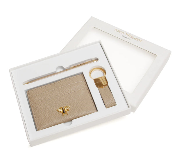 Alice Wheeler 3 Piece Gift Set with Pen - Stone