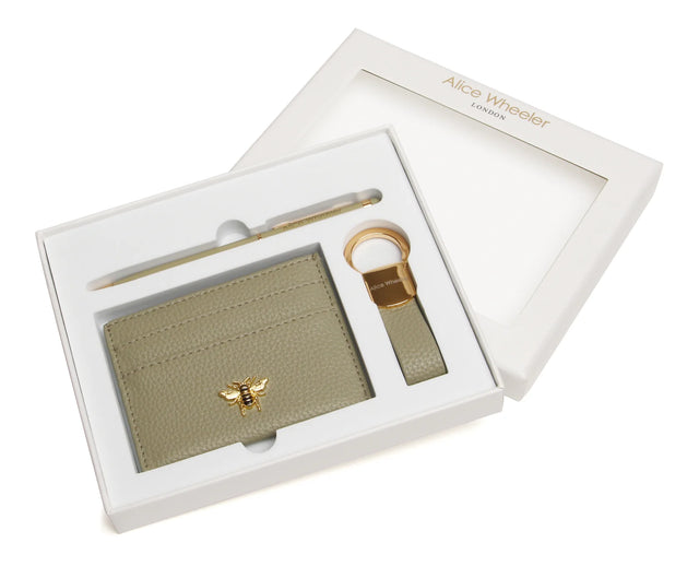 Alice Wheeler 3 Piece Gift Set with Pen - Pistachio