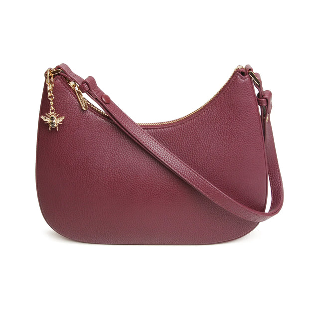 Alice Wheeler Ascot Crossbody Bag - Berry