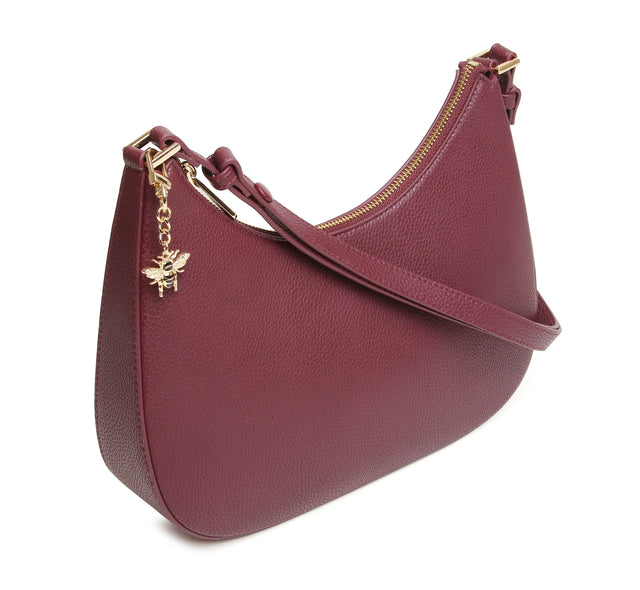 Alice Wheeler Ascot Crossbody Bag - Berry