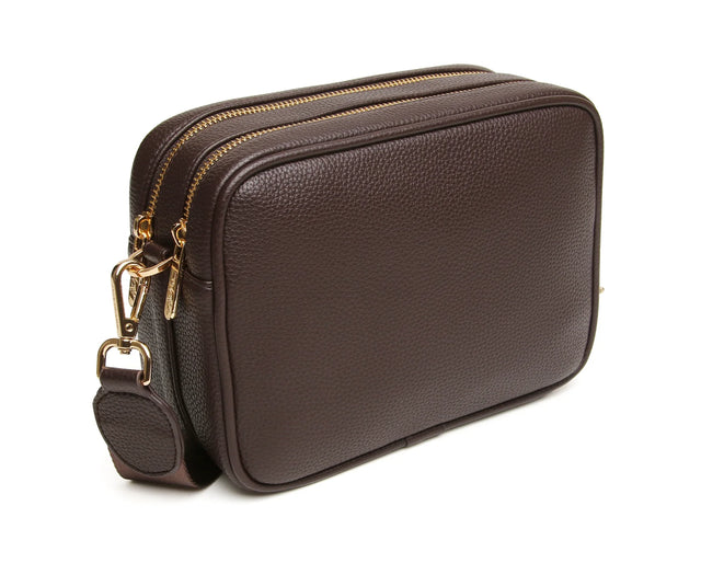 Alice Wheeler Soho Crossbody Bag - Chocolate
