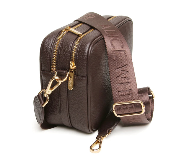 Alice Wheeler Soho Crossbody Bag - Chocolate