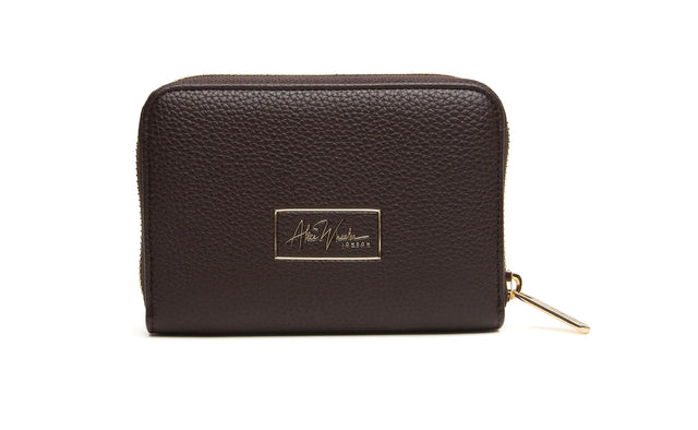 Alice Wheeler Bromley Purse - Chocolate