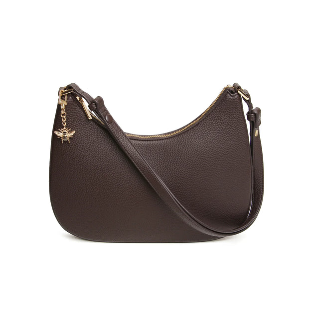 Alice Wheeler Ascot Crossbody Bag - Chocolate