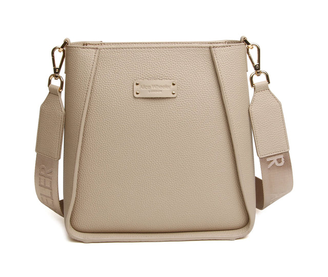 Alice Wheeler Kensington Crossbody Bag - Stone