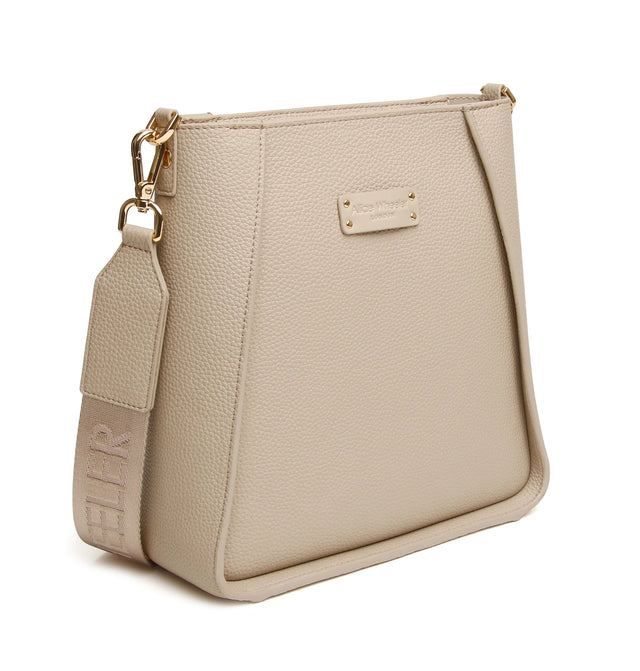 Alice Wheeler Kensington Crossbody Bag - Stone