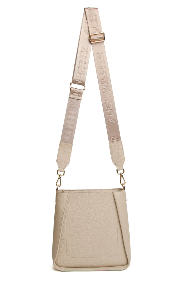 Alice Wheeler Kensington Crossbody Bag - Stone