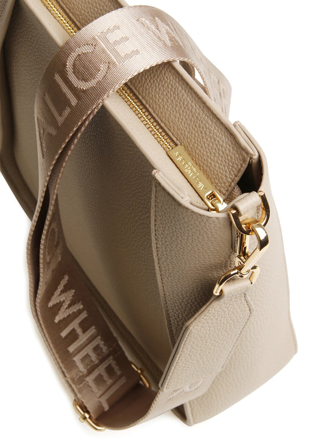 Alice Wheeler Kensington Crossbody Bag - Stone