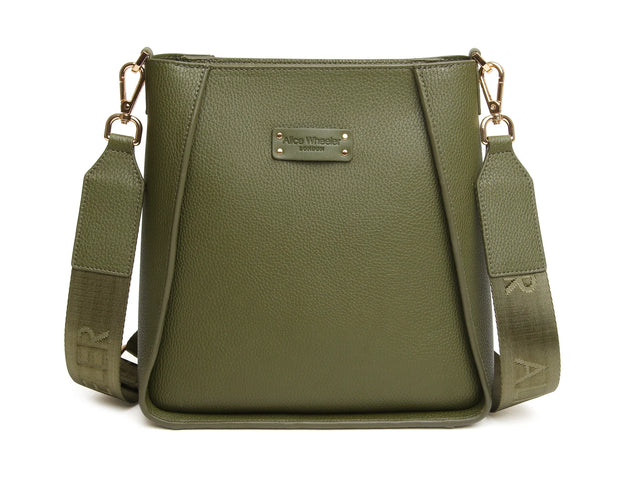 Alice Wheeler Kensington Crossbody Bag - Olive