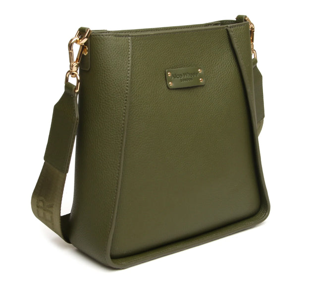 Alice Wheeler Kensington Crossbody Bag - Olive