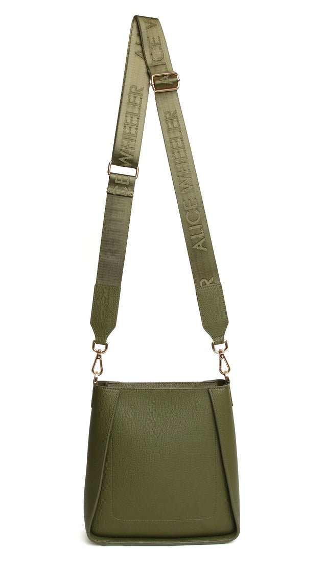 Alice Wheeler Kensington Crossbody Bag - Olive