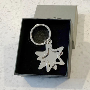Double Star Keyring