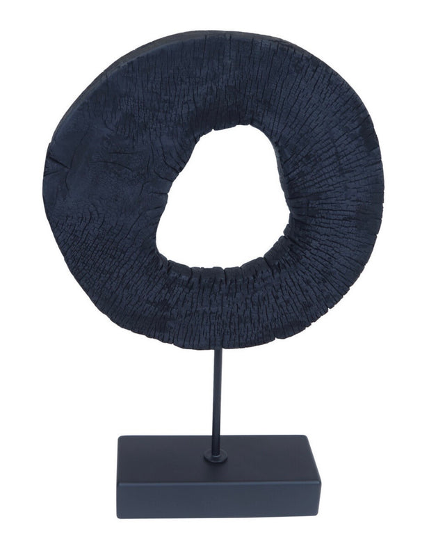 Mango Wood Sculpture On stand - Large
