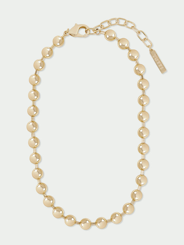 Tutti Align Necklace - Gold