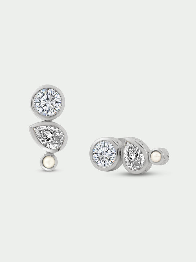 Tutti Pure Earrings - Silver